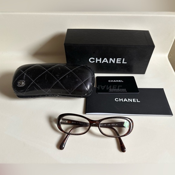 Chanel Glasses tortoise brown Made in Italy - Picture 1 of 12